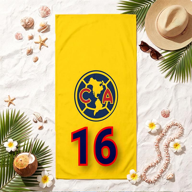 Club America Soft Beach Towel Stylish Beach Pool Towel for Summer Seaside Vacation Travel