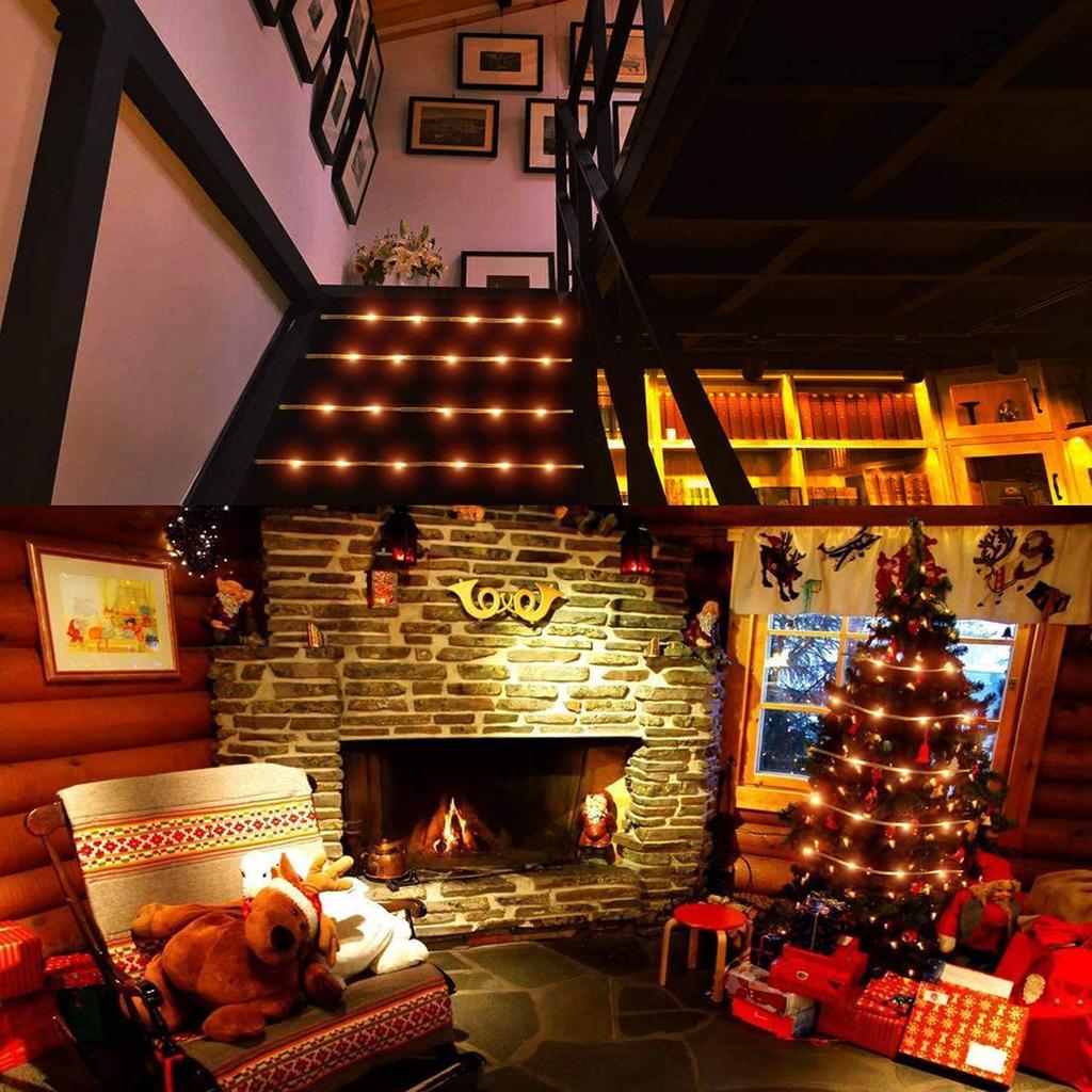 Rainbow 120 LED, 12m Outdoor Solar Neon Tube Lights, Waterproof Decorative Fairy Strip Lights