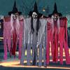 Ведьма, висящая в воздухе, привидение, набор из трех предметов, украшение на Хэллоуин, ведьма, висящая в воздухе, привидение, тайная комната, украшение для сцены, реквизит для фотосъемки