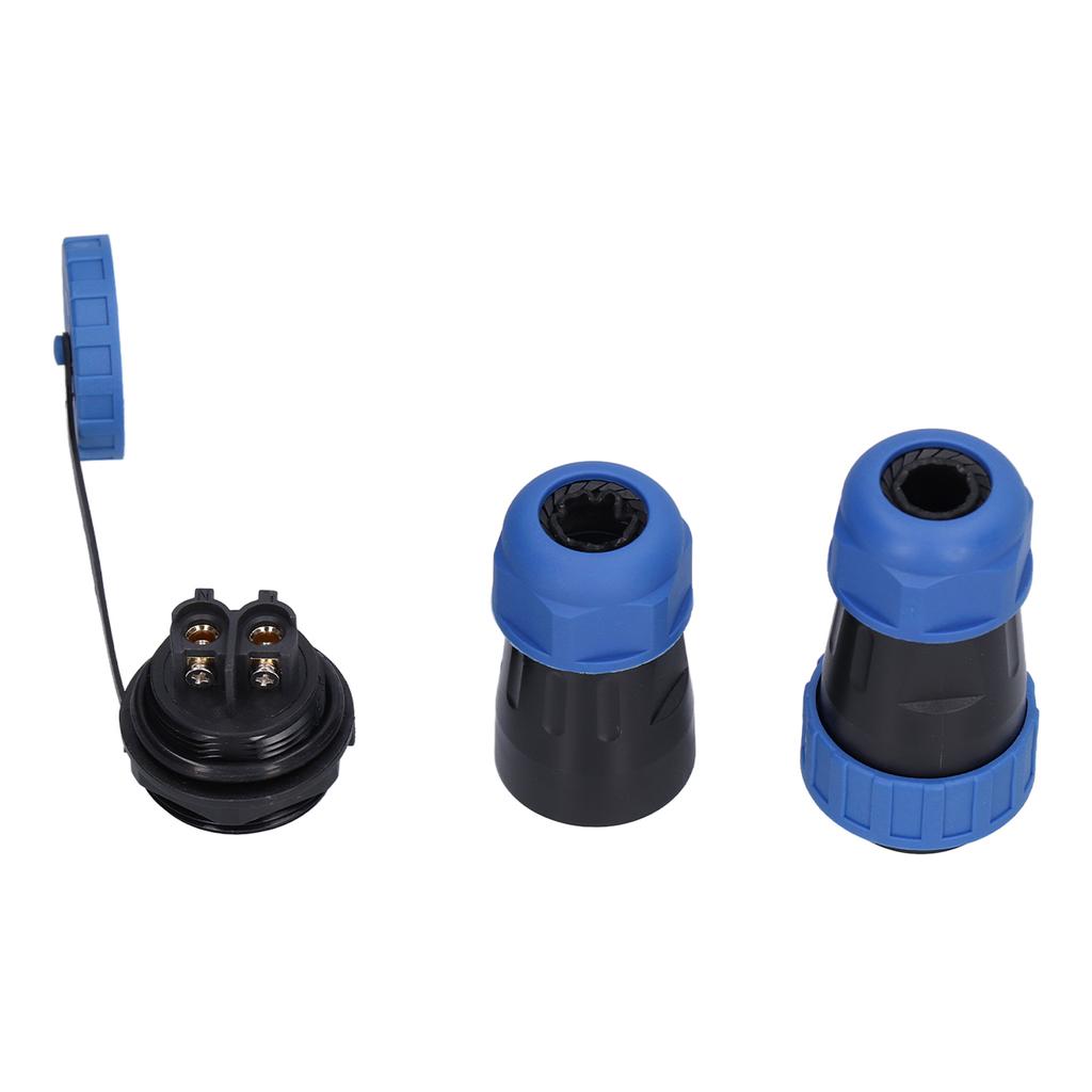 Aviation Plug Socket IP68 Waterproof Solderless Male Female Pair Connector 250V 45A LP28