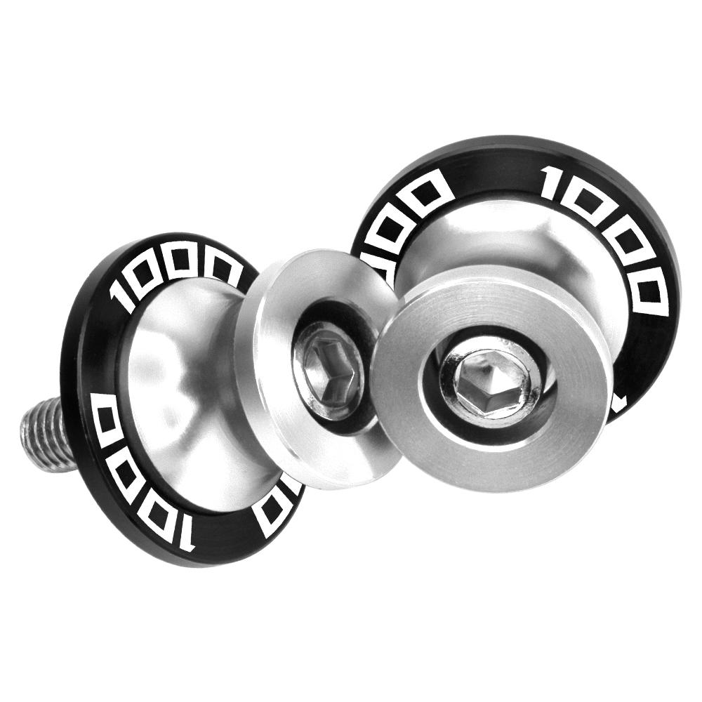 M8 Motorcycle Swingarm Bobbins For Katana 1000 2019-2024 Paddock Stand Mounts with Shock Absorption Katana 1000 Accessories
