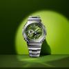 Casio Мужские часы G-SHOCK GM-2110D-3AJF [G-SHOCK цифровая аналоговая комбинированная модель] круглые серебристые