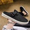 Men’s Sports Shoes Summer Backless Mules Casual Slippers Shoes Plus Size Sneakers for Students Sandals Over Sized 39-47