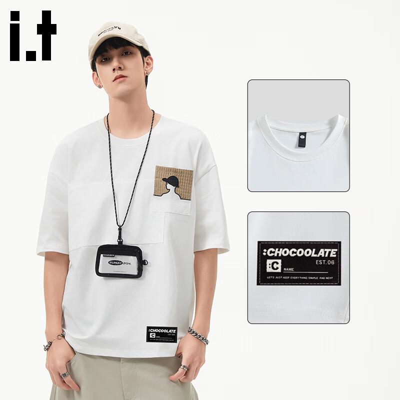 CHOCOOLATEit Men's Casual Japanese Style Cotton T-Shirt