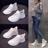 Fashion Women's New Summer White Shoes Trendy Lightweight Shoe Casual Breathable Ladies Mesh Shoes Soft Soled Comfortable Sneakers