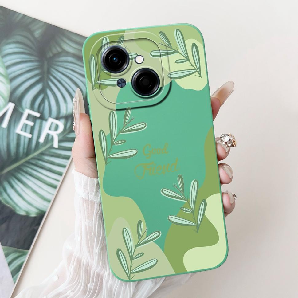 Чехол для Tecno Spark Go 1 Go1 Милый Мультяшный Чехол Мягкий Силикон Fundas Чехол для Телефона Для Tecno SparkGo Spark Go 2025 Задняя Крышка Capa