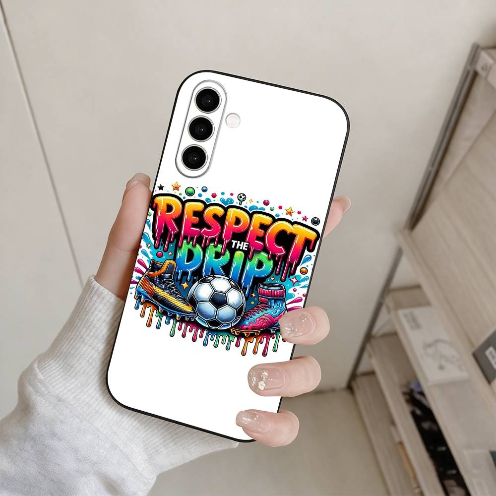 Чехол для телефона Чемпионат мира по футболу 2026 для Samsung Galaxy A73, A72, A71, A70, A53, A52, A51, Другие Мягкий черный чехол