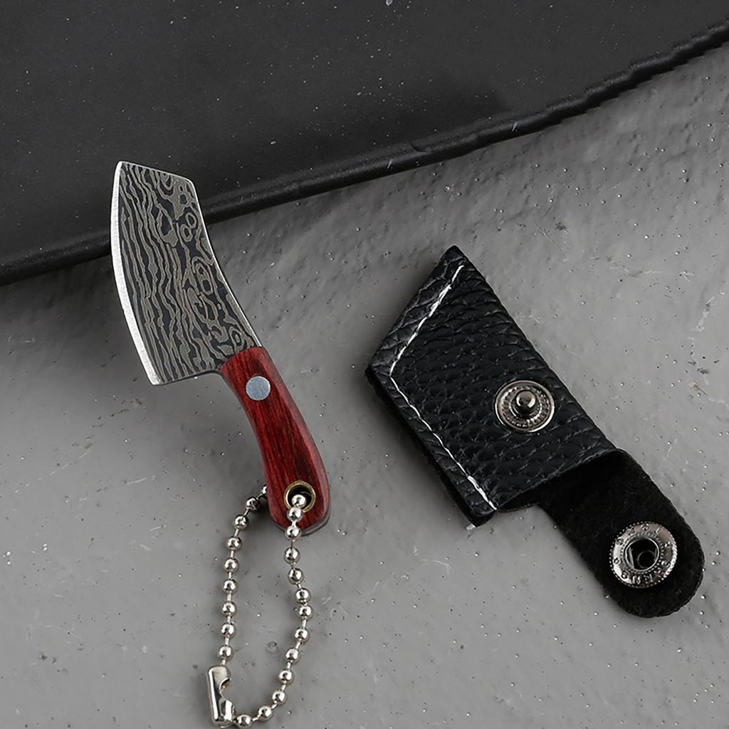 Портативный нож 6 см. Экспресс-нож для разборки. Нескладной нож. Коллекционный нож. Маленький кухонный нож. Креативный мини-портативный нож с открытым футляром.