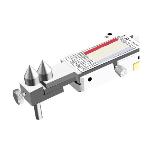 Digital Caliper Horizontal Hole Pitch Electronic Vernier Caliper Cone Probe Center Hole Distance Measuring Tool (10-300mm)