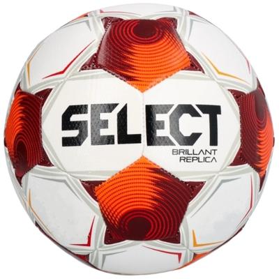 Select Мяч Brillant Replica v25, унисекс, белый футбольный