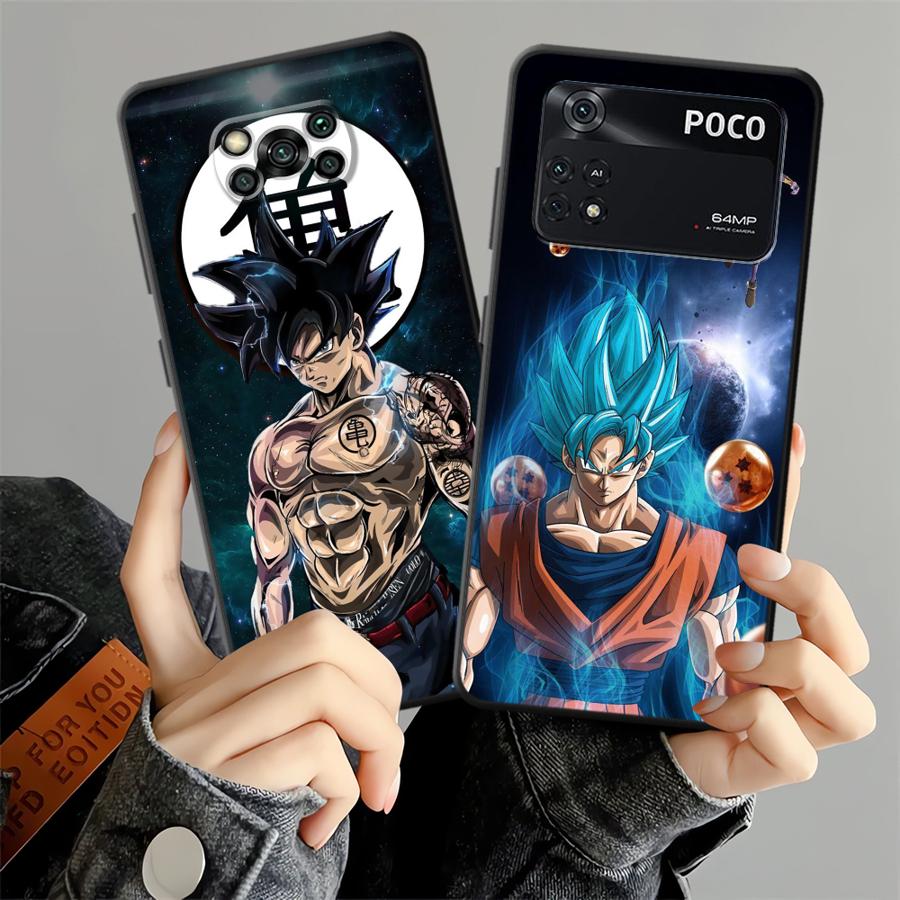 Чехол для телефона Funda для Xiaomi Poco F8 C75 M5 C71 X3 X4 X5 X7 Pro M3 M4 M7 Pro F1 C61 F3 C50 Крутой Dragon Ball