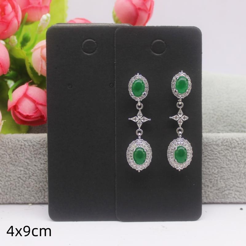 50 шт. белая/крафт-бумага, серия разных размеров открыток, сережек, ожерелий, открыток для украшений