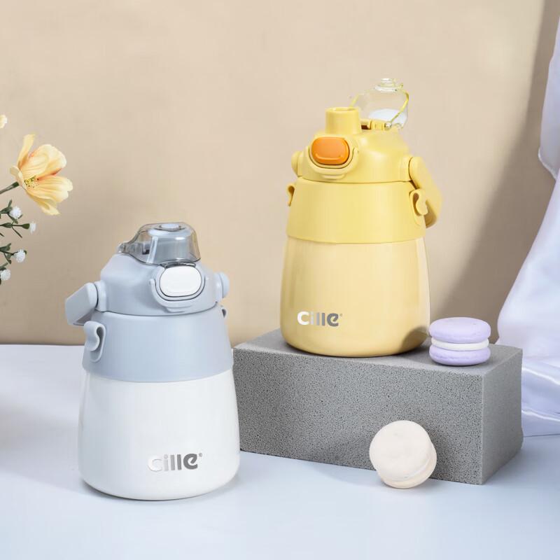 Cille Dual-Drink 900ml Insulated Water Bottle