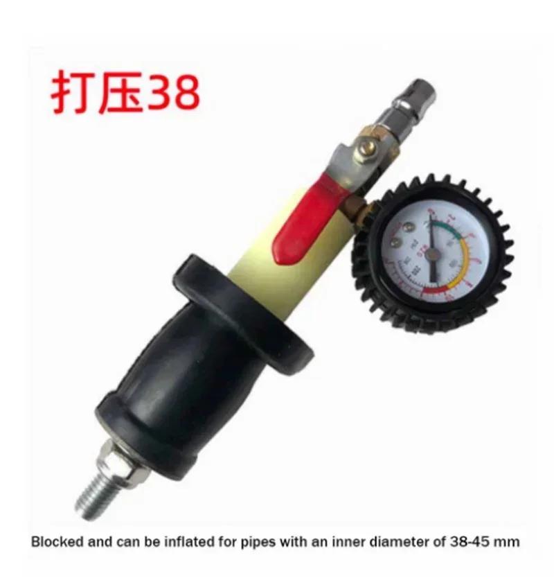 Трубка давления для проверки герметичности с резиновой заглушкой для автомобильного радиатора, инструмент для обнаружения утечек, ремонт охладителя 1 шт.