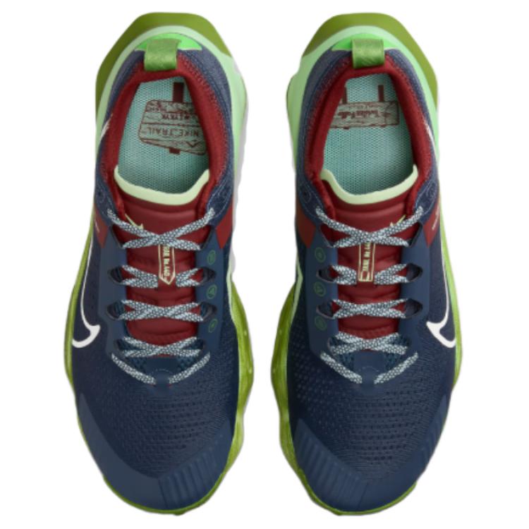 Nike ZoomX Zegama Thunder Blue Chlorophyll Men Sneakers Dark-Team-Red Summit-White DH0623-403