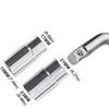 L Shaped Telescoping Lug Wrench Set With Double Ended Sockets Nut Car Tire Wrench  Hand Tool