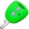 IKT Силиконовый чехол для ключа без ключа с 2 кнопками для автомобилей Daihatsu / Toyota / Зеленый
