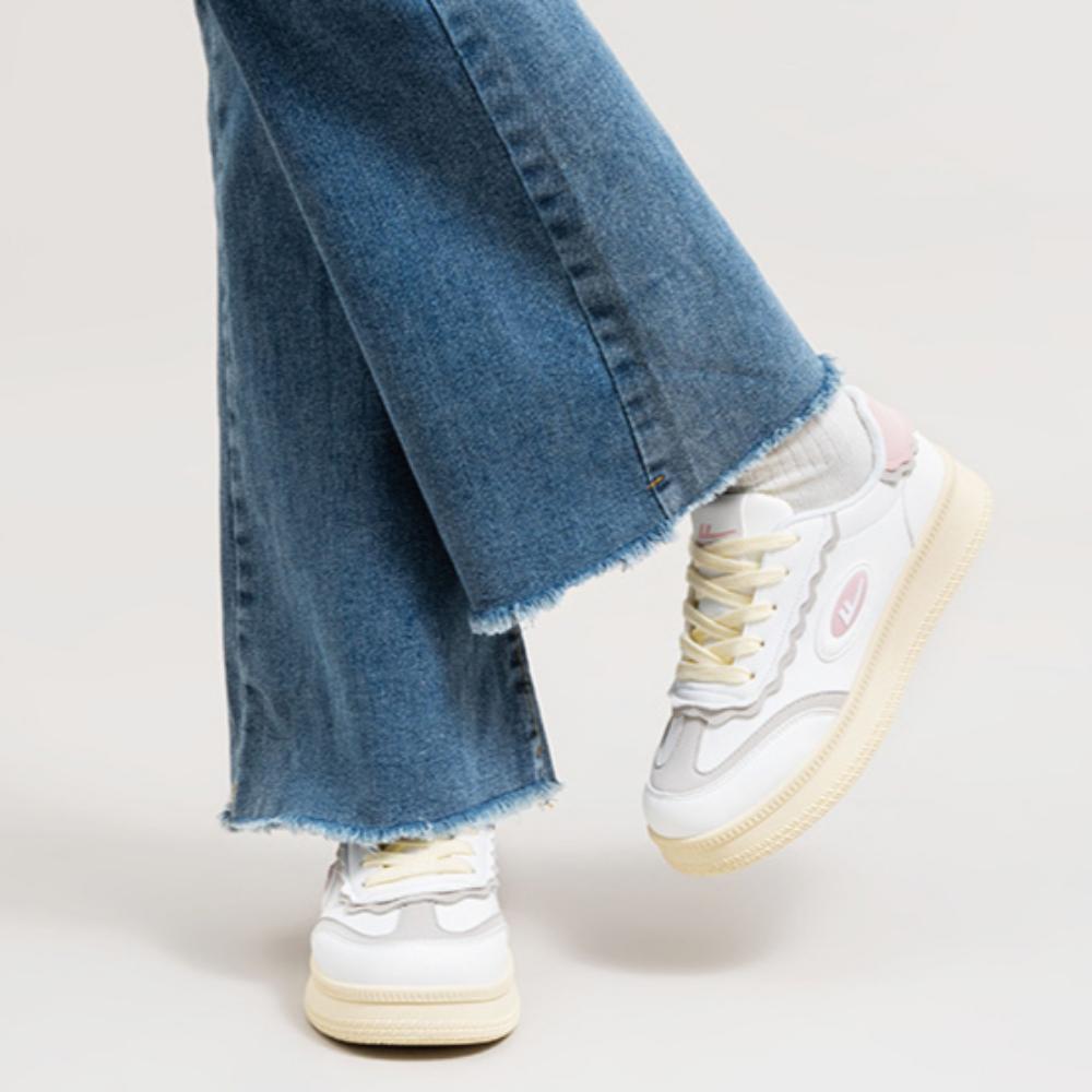 Warrior Women's Shoes White Shoes Casual Board Shoes Versatile Shoes