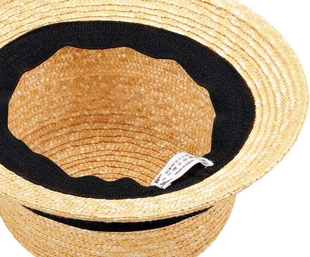 Hat Manon Straw Crochet Taisho Straw (Tanaka Shop) Hat, Hat, UK-H112 (Beige, 55-57cm)