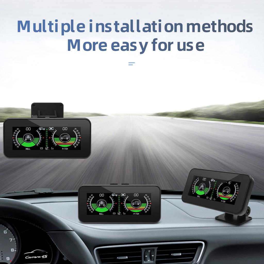 AD M50 Уклономер HUD Внедорожный GPS Интеллектуальный Инклинометр Цифровой Дисплей Наклон Крен Угол Тангажа Инклинометр Автоматический Интеллектуальный Вольт