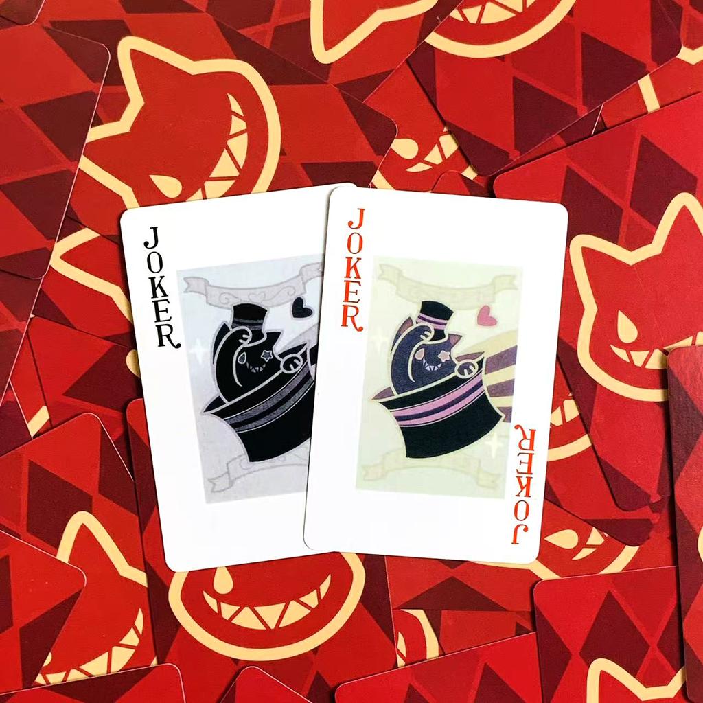 КАРТЫ Игра 55 шт. Карты Genshin Impact Лини Герой Косплей Покер Магия Игральные карты Хэллоуин Рождественская вечеринка Игра