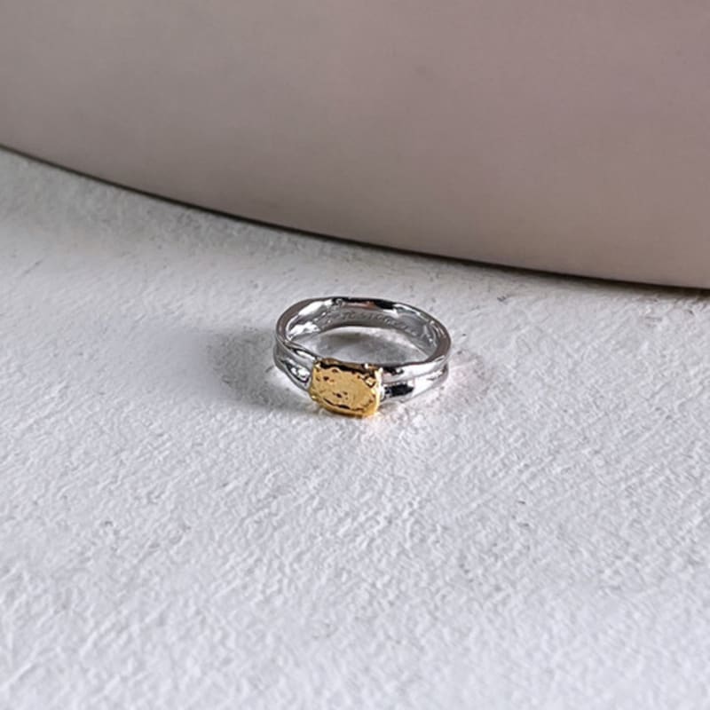 TO.STONE Signature Pendant Ring TWO-TONE (Two-tone)