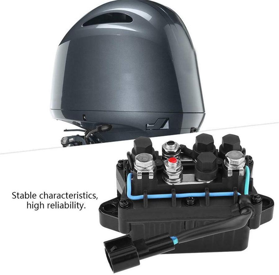 2-контактное реле стартера с контактами для триммирования, подходит для подвесных моторов Yamaha F150 и 250, OEM# 63P-81950-00-00