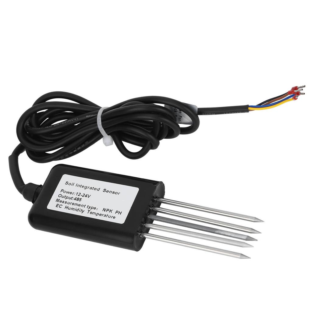 RS485 5Pin датчик pH, NPK, температуры и влажности почвы, датчик электропроводности, тестер многопараметрического датчика почвы