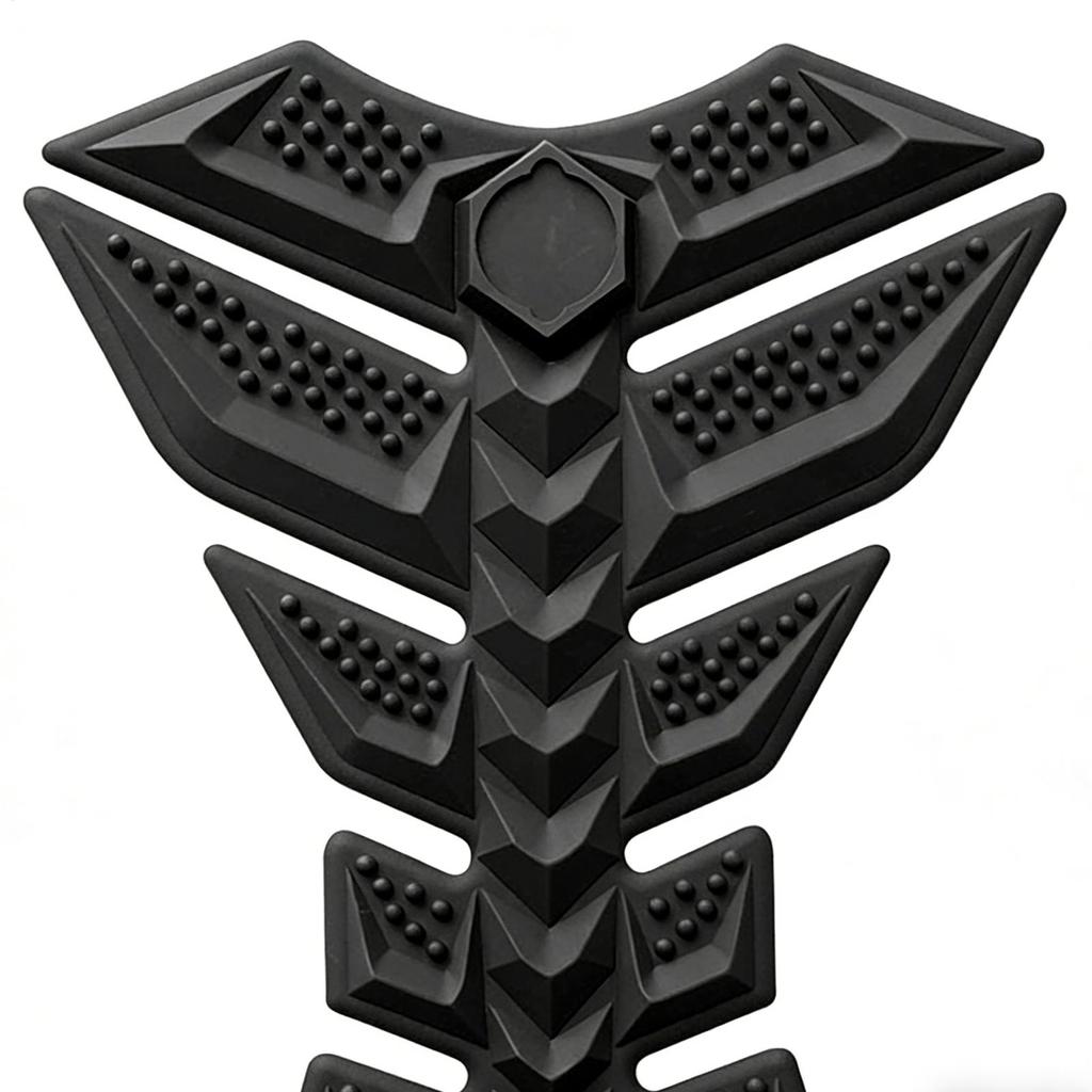 Мотоциклетные наклейки и декали 3D резиновая накладка Дизайн "Рыбья кость" Защитная наклейка на бак мотоцикла Для взрослых Бензобак Уличный