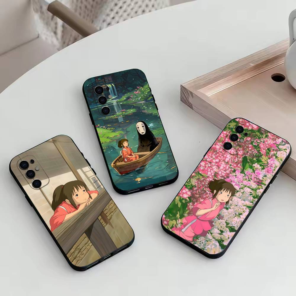 C-Chi hiro Phone Case Black Silicone Soft For Samsung S25,S24,S21,S22,S23,S30,Ultra,S20,Plus,Fe,Lite
