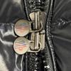 MONCLER Double zip Size 0 MAYA Down Jacket Shiny Black Model F20911A5360068950