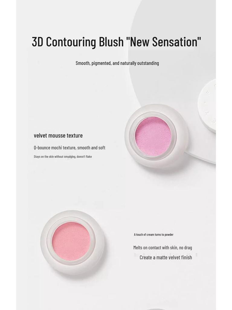 Новый кремовый румянец Foreverkey: Оригинальный нюдовый многофункциональный хайлайтер для стойкого естественного сияния.