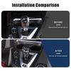 Forged Real Carbon Fiber Interior Gear Box Shift Knob Trim For BMW M3 F80 M4 F82