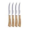 Ensemble de couteaux à viande - SAN IGNACIO - Compact - 12,5 cm - Acier inoxydable - 4 pièces