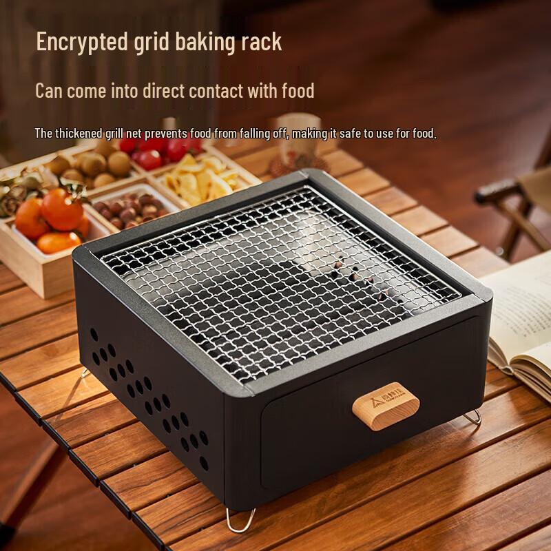 Уличный угольный мангал и печка для чая Suncojia