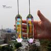 2Pcs Sun Catcher Pendants Hanging Ornaments with Lanyard Easy To Hang Large Sun Catchers Crystal Prisms