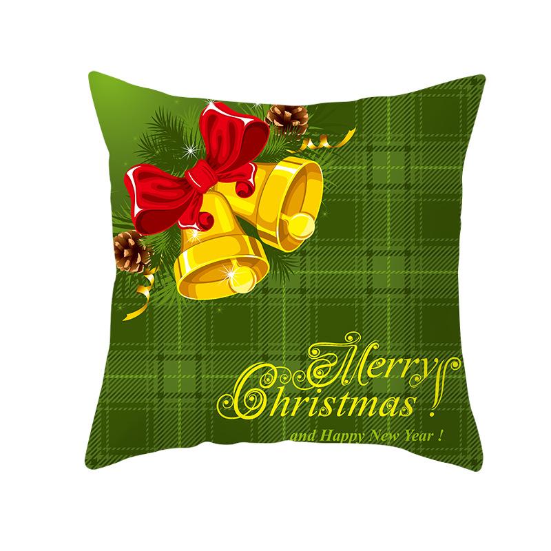 Fresh Green Christmas Pillow Cover Home Ornament Pillow Sleeping Pillow Cushion Cover Premium Durable Quality Useful