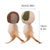 Cat Toys With Catnip Plush Cat Chew Toys Enrichment Game Pet Supplies For Post-Meal Activity Training Alone Time Boredom