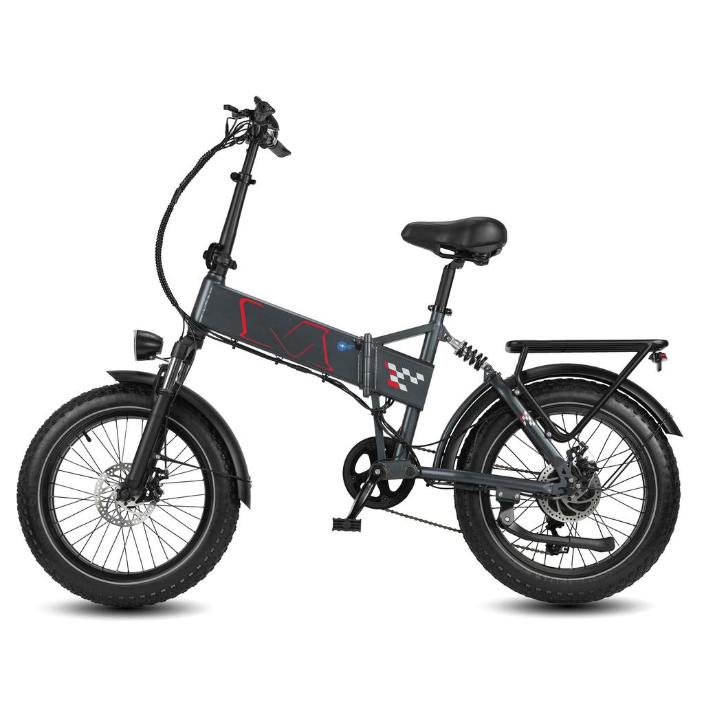 Maxturn POLARIS Electric Bike For Adult 500W Motor 48V 13Ah Battery 20 inch All-Terrain Tires Electric Bicycle