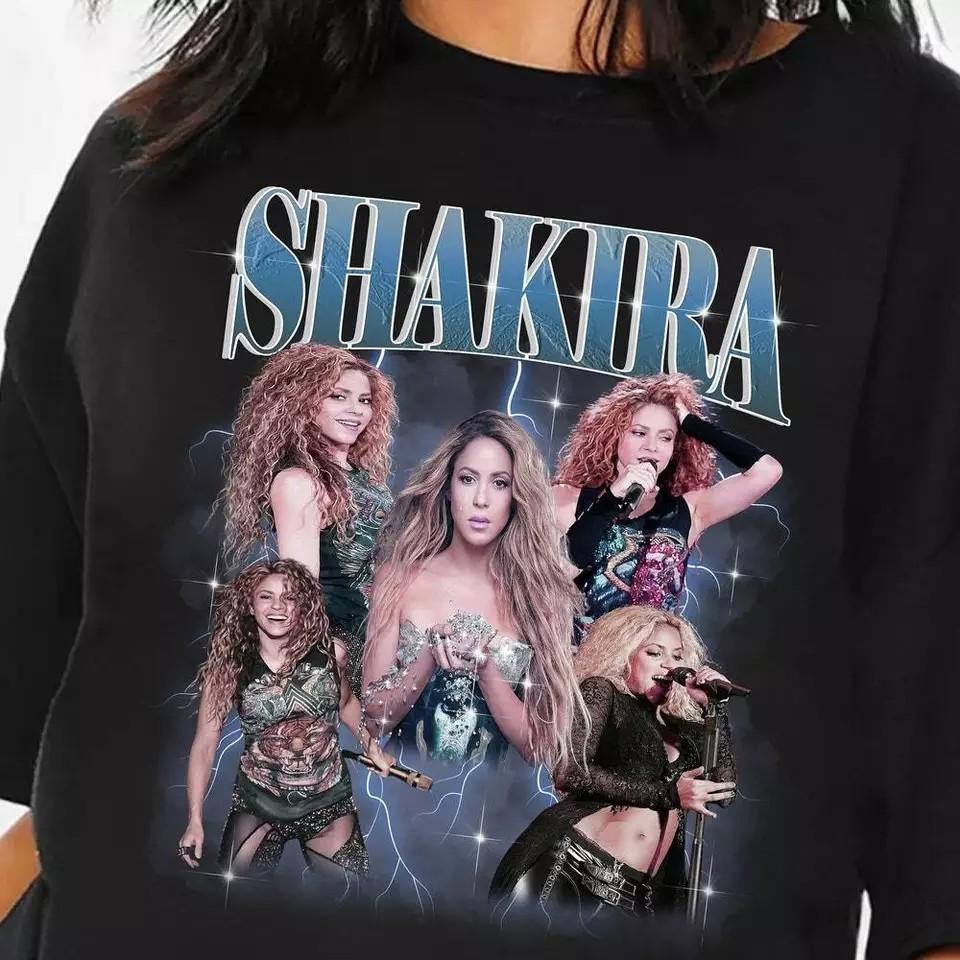 Коллекция Shakira Tour 2025 Подарок для фанатов до 5XL Футболка Унисекс Футболка