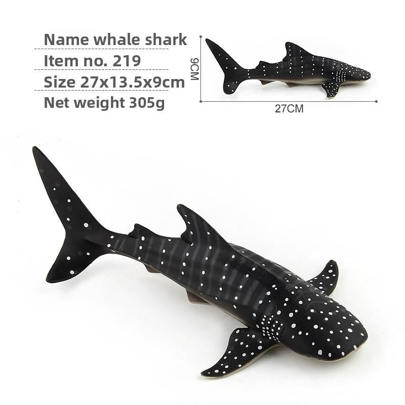 Blue Whale Marine Animal Pvc Model Collection For Kids Educational Display Toys