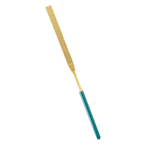 Mineshima Titanium Coated Diamond File #600 Flat Hobby Tool I-600A