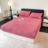 2025 Бархатная простыня из кроличьего меха, Покрывало на кровать, Одно изделие, Зимняя толстая защитная накладка на матрас из молочного кораллового бархата, Пылезащитная