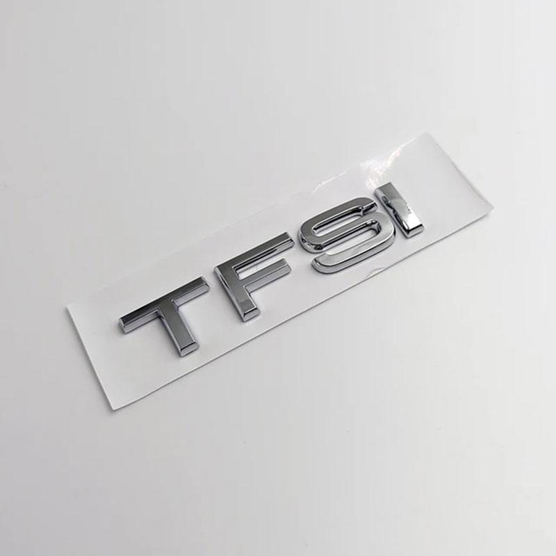 3D ABS Буквы Логотип TFSI TDI Наклейка на Задний Багажник Автомобиля Шильдик Значок Наклейки для A3 A4 A5 A6 A7 A8 Q2 Q3 Q5 Q7 Аксессуары