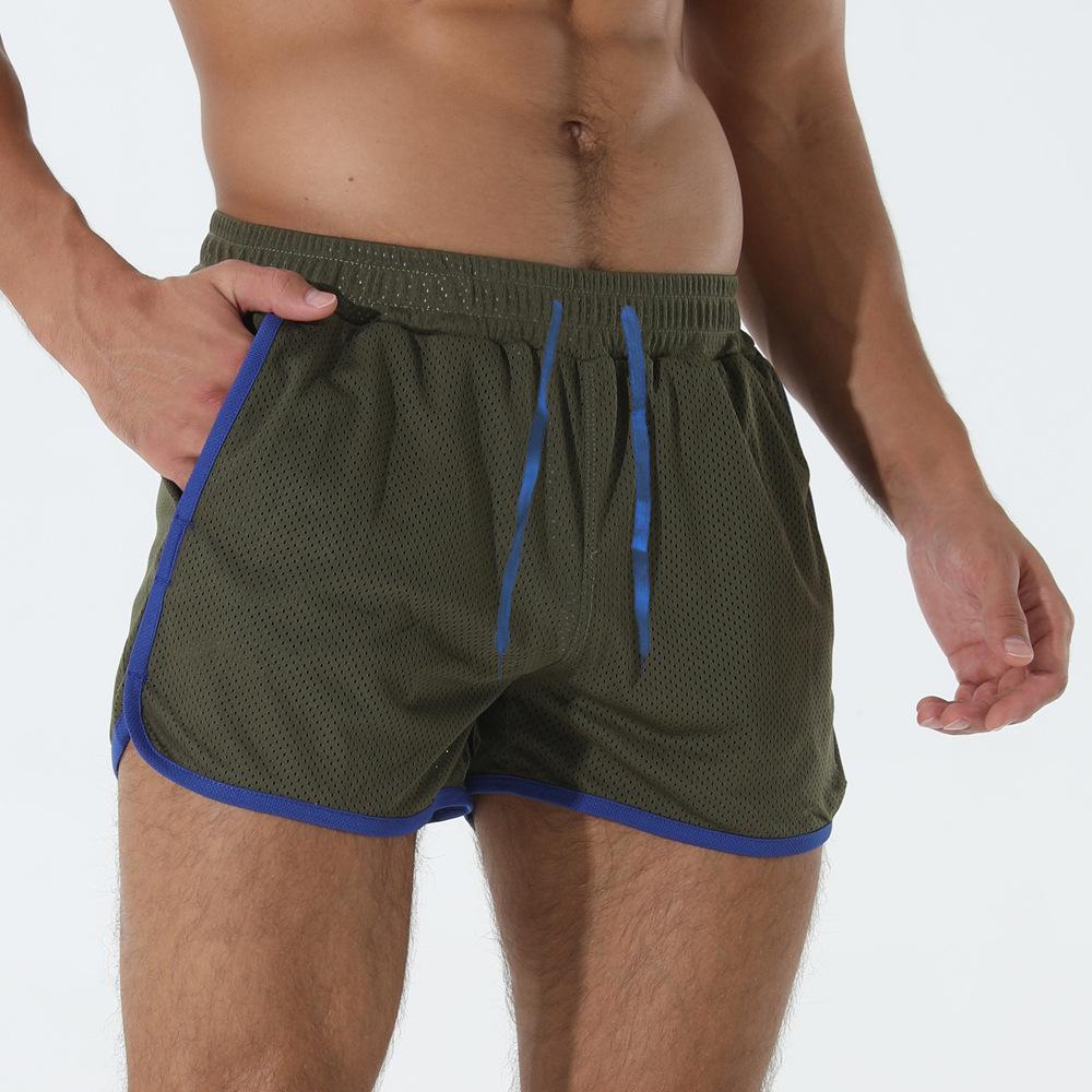 Спортивные шорты Crazy Muscle Mesh мужские однослойные дышащие домашние пляжные брюки