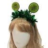 Гавайский обруч для волос с киви для вечеринок у бассейна, пляжных вечеринок, повязка на голову, украшения для волос