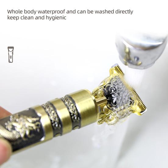 1 комплект для стрижки волос, нержавейка, практичная, с нулевым расстоянием между лезвиями, ретро-бритва, машинка для стрижки волос, триммер для волос