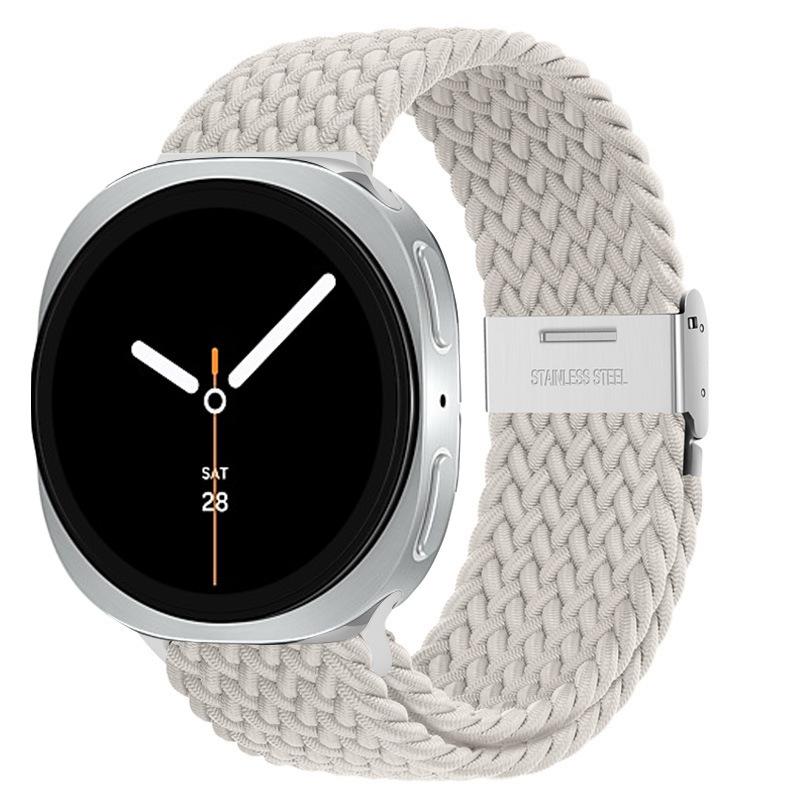 Плетеный Solo Loop для ремешка Samsung Galaxy Watch 8 40 мм 44 мм спортивный pulseira Браслет correa Galaxy watch8 8 classic 46 мм ремешок
