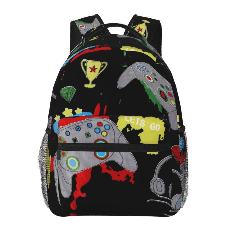 Firefighter Three Piece Rucksacks Set for Boys Plus Girls Best Gifts 2D Flat Animated School Knapsack for Children