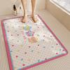 Dopamine Bathroom Floor Mat for Children's Bathing and Anti-falling Special Foot Mat for Household Toilet Bathroom with Suction Cup Anti-slip Pad